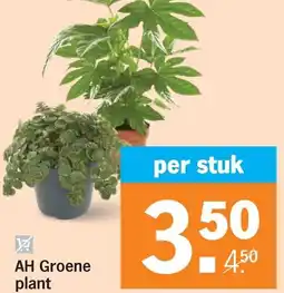 Albert Heijn AH Groene plant aanbieding