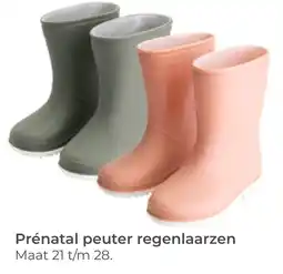 Prenatal Prénatal peuter regenlaarzen aanbieding