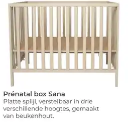 Prenatal Prénatal box Sana aanbieding