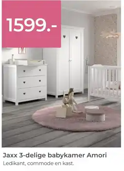 Prenatal Jaxx 3-delige babykamer Amori aanbieding
