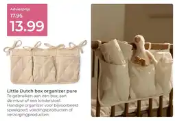 Prenatal Little Dutch box organizer pure aanbieding
