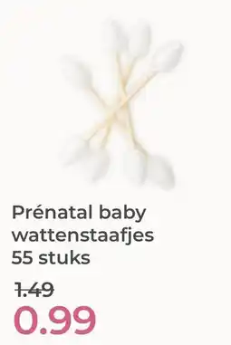 Prenatal Prénatal baby wattenstaafjes aanbieding