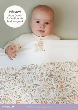 Prenatal Little Dutch Safari Friends beddengoed aanbieding