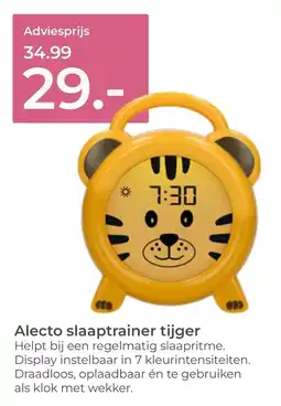 Prenatal Alecto slaaptrainer tijger aanbieding