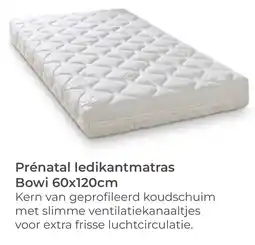Prenatal Bowi prenatal ledikantmatras aanbieding