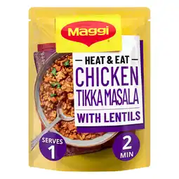 PLUS Maggi Heat & Eat tikka masala chicken aanbieding