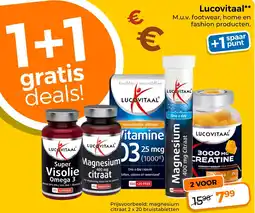 Trekpleister Lucovitaal Magnesium 400 mg citraat aanbieding