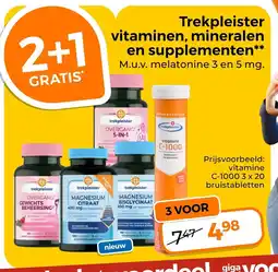 Trekpleister trekpleister vitamijnen, mineralen en supplementen aanbieding