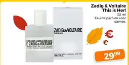 Trekpleister Zadig & Voltaire This is Her! aanbieding