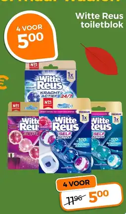 Trekpleister Witte Reus toiletblok aanbieding