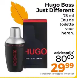 Trekpleister Hugo Boss Just Different aanbieding