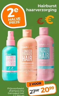 Trekpleister Hairburst haarverzorging aanbieding