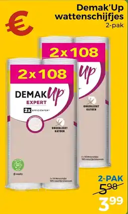 Trekpleister Demak'Up wattenschijfjes aanbieding