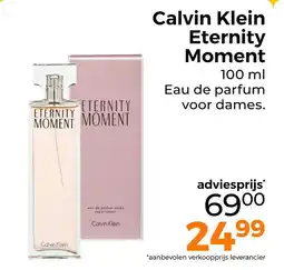 Trekpleister Calvin Klein Eternity Moment aanbieding