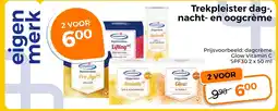Trekpleister trekpleister dag-, nacht- en oogcrème aanbieding