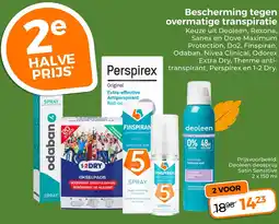 Trekpleister Bescherming Tegen Overmatige Transpiratie aanbieding