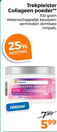 Trekpleister trekpleister Collageen poeder aanbieding