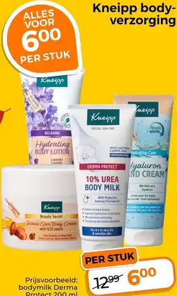 Trekpleister Kneipp body-verzorging aanbieding