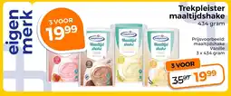 Trekpleister trekpleister maaltijdshake aanbieding