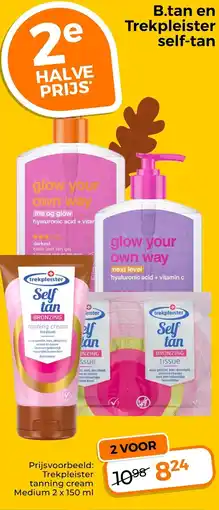 Trekpleister trekpleister self-tan aanbieding