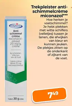 Trekpleister trekpleister trekpleister anti-schimmelcrème miconazol*** aanbieding