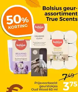 Trekpleister Bolsius geur-assortiment True Scents aanbieding