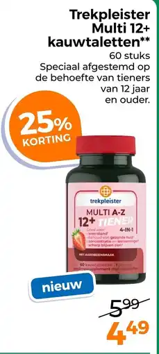 Trekpleister trekpleister multi 12+ kauwtaletten aanbieding