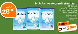 Trekpleister Nutrilon opvolgmelk standaard aanbieding
