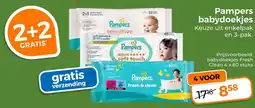 Trekpleister Pampers babydoekjes aanbieding