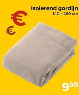Trekpleister Isolerend gordijn aanbieding