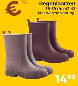 Trekpleister Regenlaarzen aanbieding