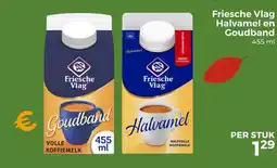 Trekpleister Friesche Vlag Halvamel en Goudband aanbieding