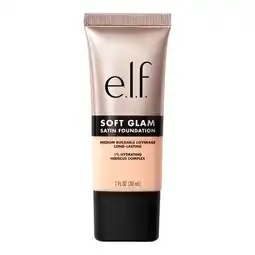 Trekpleister e.l.f. Soft Glam 14 Fair Cool Satin Foundation aanbieding