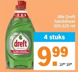 Albert Heijn Alle Dreft handafwas aanbieding