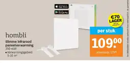Albert Heijn Hombli Slimme Infrarood paneelverwarming aanbieding