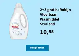 Plein.nl Robijn Vloeibaar Wasmiddel Stralend aanbieding