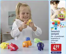 ALDI Sensorisch speelgoed aanbieding