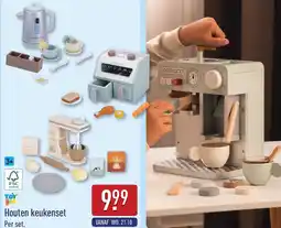 ALDI Houten keukenset aanbieding