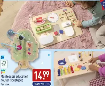 Montessori educatief houten speelgoed