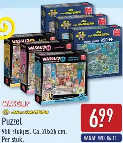 ALDI WASGIJ? Jan van Haasteren Puzzel aanbieding