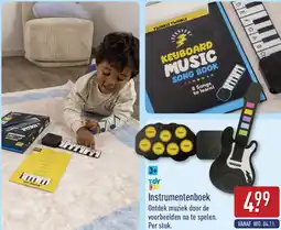 ALDI Instrumentenboek aanbieding