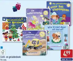 ALDI Licht- en geluidenboek aanbieding
