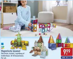 ALDI Magnetische bouwset aanbieding