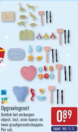 ALDI Toy Lino Opgravingsset aanbieding