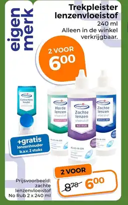 Trekpleister Trekpleister lenzenvloeistof aanbieding