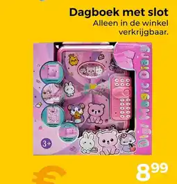 Trekpleister Dagboek met slot aanbieding