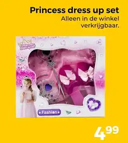 Trekpleister Princess dress up set aanbieding