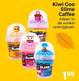 Trekpleister Kiwi Goo Slime Caffee aanbieding
