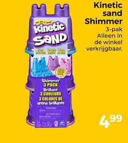 Trekpleister Kinetic sand Shimmer aanbieding