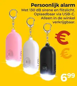 Trekpleister Persoonlijk alarm aanbieding
